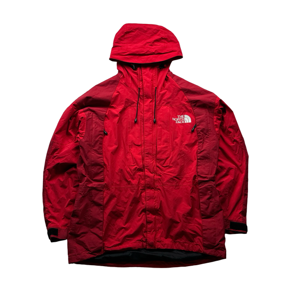 North Face Red Summit Series Windbreaker Jacket - Medium