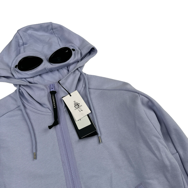 CP Company Lilac Cotton Goggle Hoodie - XS & XL