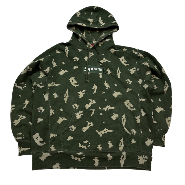 Supreme Camo Box Logo Hoodie - XL