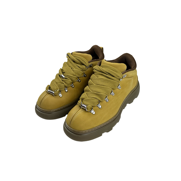 Burberry Manilla Leather Trek Boot Shoes - UK 9