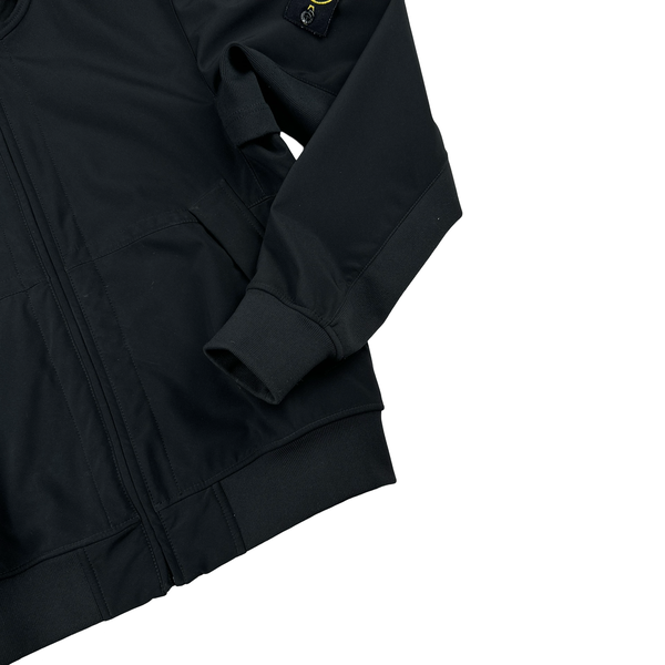 Stone Island 2013 Navy Khaki Lining Soft Shell R Jacket - XL