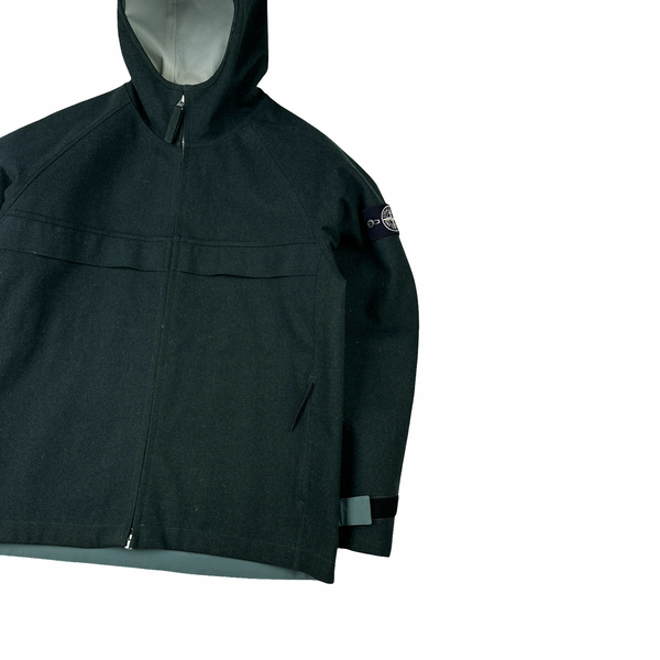 Stone Island 2019 Tank Shield Wool Stretch Multi Layer Fusion Jacket - Large