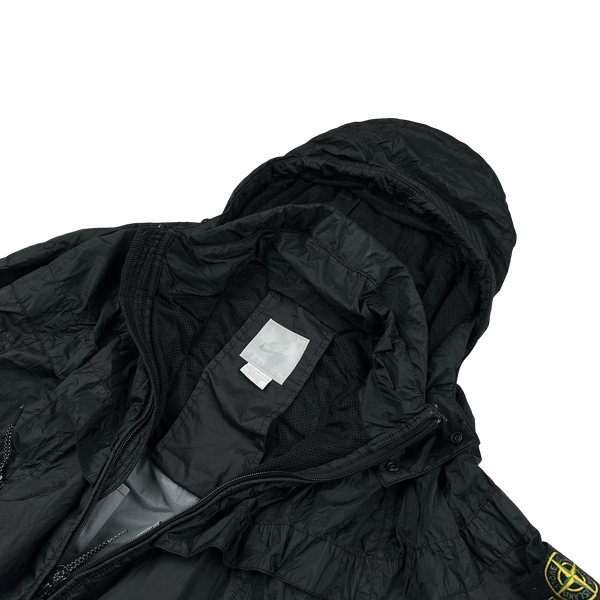 Stone Island x Nike Black Hyper Light Membrana 2L TC Windrunner - Medium