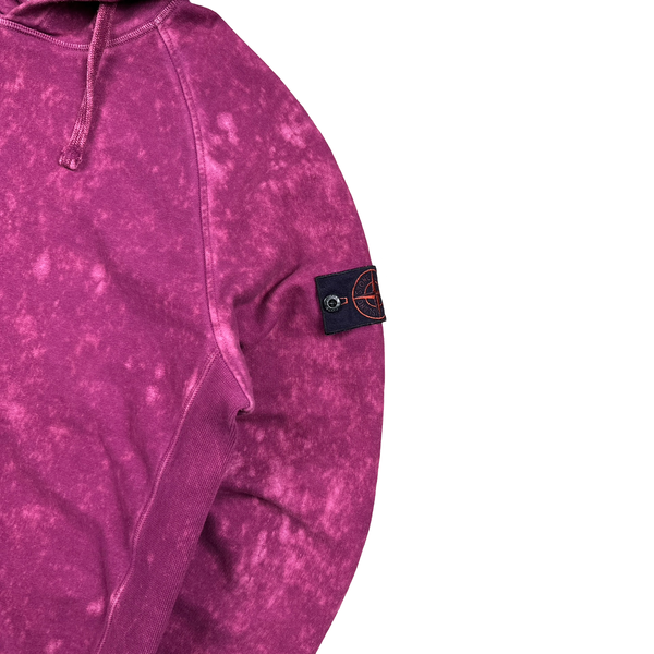 Stone Island 2021 Pink Camo OVD Pullover Hoodie - Medium