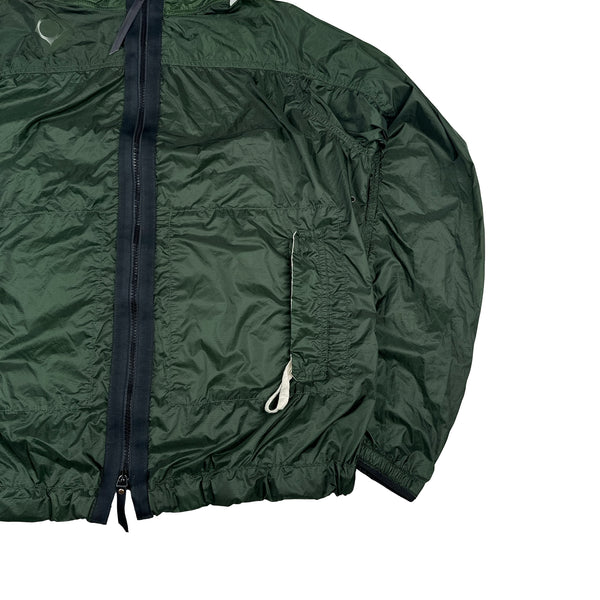 Ma Strum Green Lightweight Hooded Jacket - Large