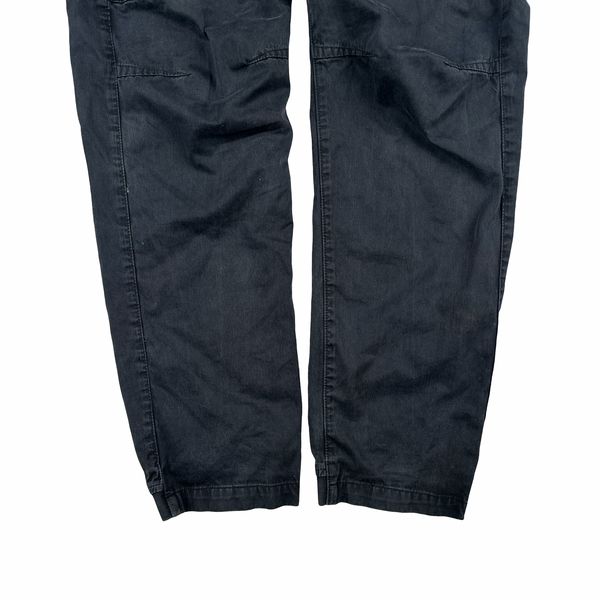 Stone Island 2019 Black Cargo RE T Trousers - Medium