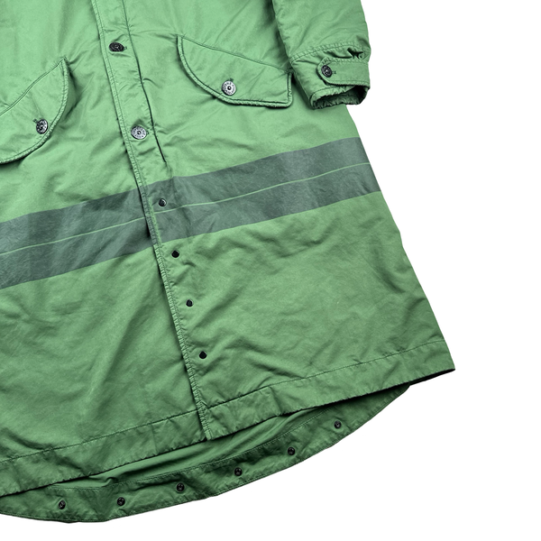 Stone Island 2022 Green David TC Primaloft Trench Coat - Medium