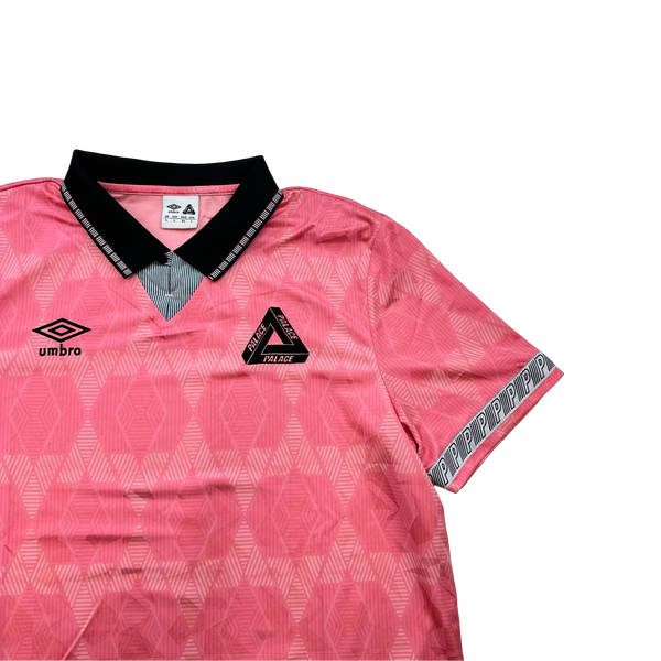 Palace X Umbro Pink Football Shirt - Large