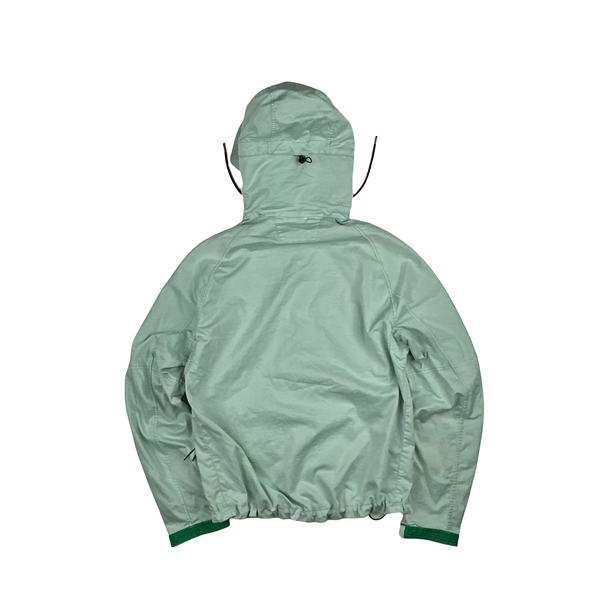 CP Company Mint Green Raso-CP Zipped Goggle Jacket - Small