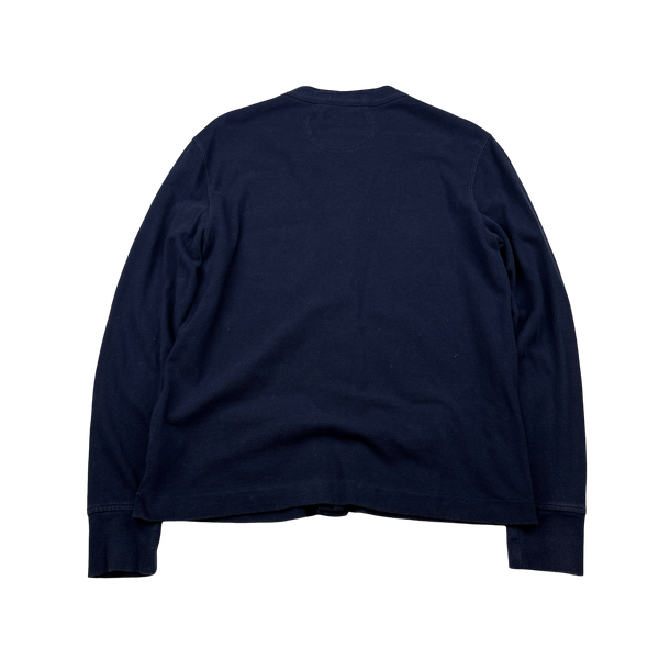 Ralph Lauren Polo Navy Buttoned Cardigan - Medium