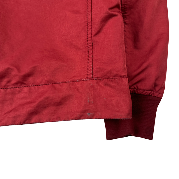 Stone Island 2015 Silver Sherling Liner Coyote Fur Hood David TC Jacket - Small