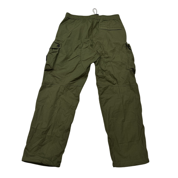 Stone Island 2019 LO Khaki Cotton Baggy Cargos - 30"