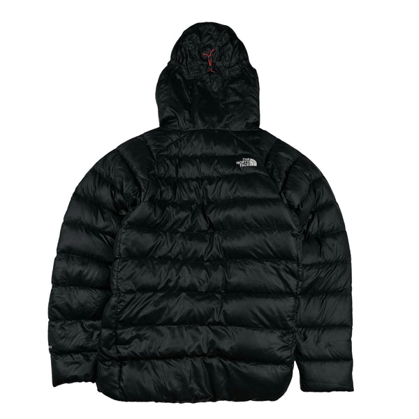 North Face Black 700 Fill Hooded Down Puffer Jacket - Medium