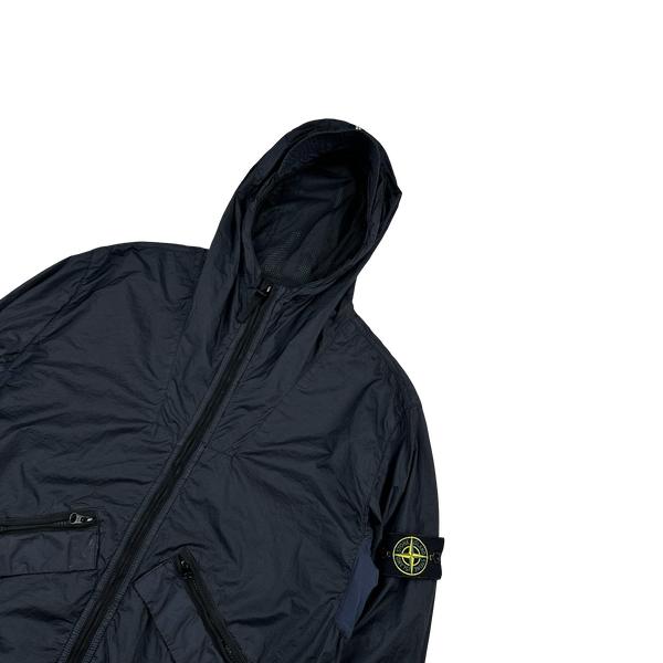 Stone Island 2013 Navy Membrana Lightweight TC Jacket - Large
