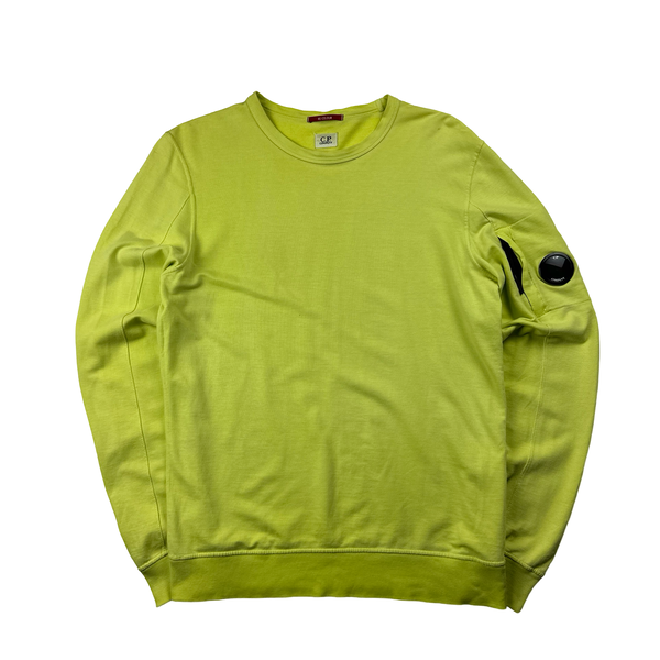 CP Company Yellow Lens Viewer ReColour Crewneck - Medium