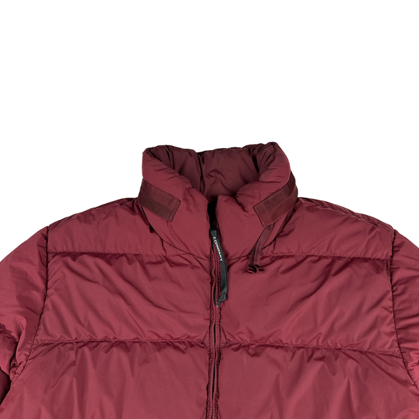 CP Company Marron Down Filled Nycra R Puffer Jacket - Large