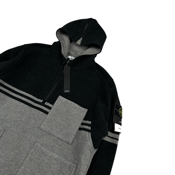 Stone Island 2019 Panno Jaquard Pullover Wool Jacket - XL