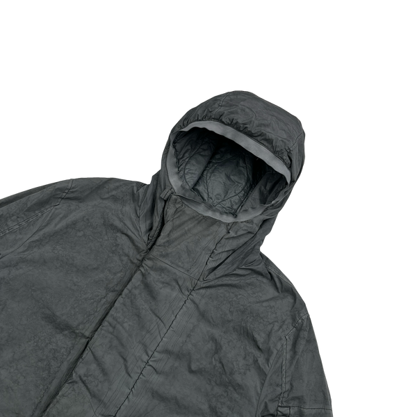 CP Company Grey Re-Colour Nycra Quilted Jacket - XL