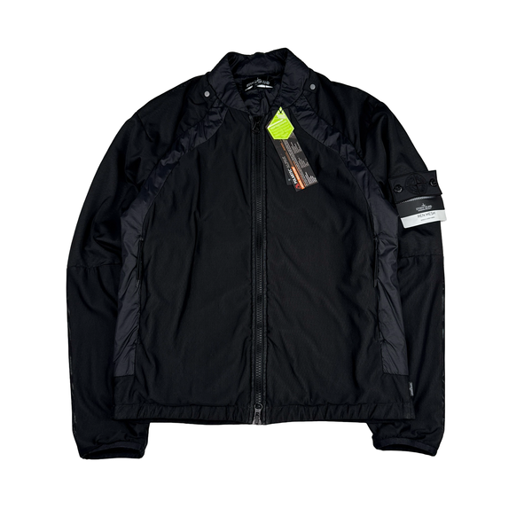 Stone Island 2020 Black Shadow Project Ren Mesh Bomber Jacket - Medium