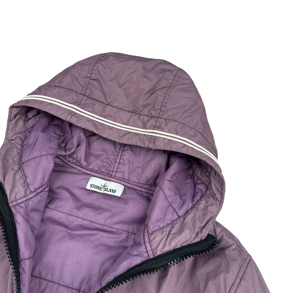Stone Island 2020 Lavender Garment Dyed Primaloft TC Jacket - XL