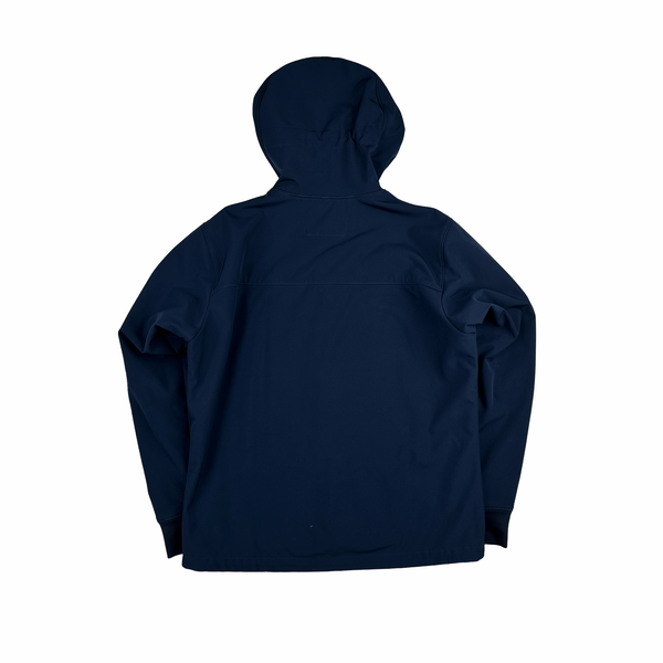 CP Company Blue Fleece Lined Google Soft Shell - XXL