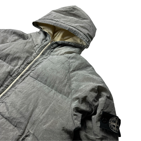 Stone  2000s ジャケット STONE ISLAND - 【00s】STONE ISLAND ラミネーテッドナイロン
