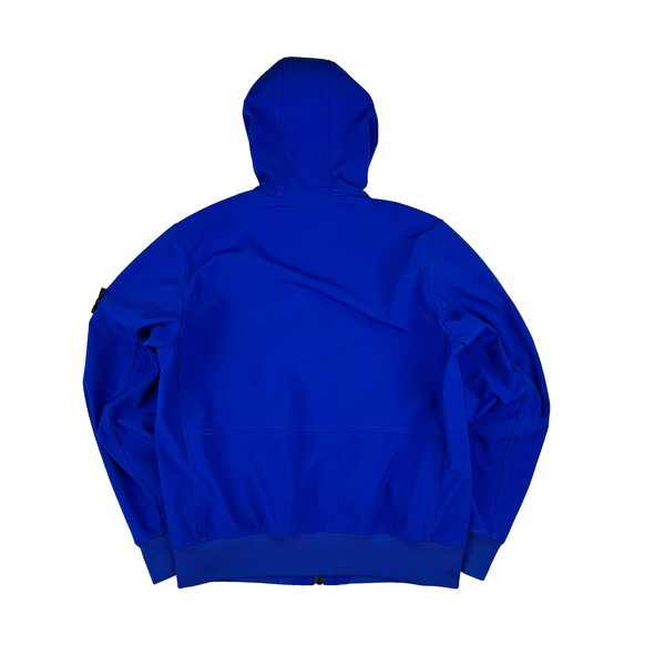 Stone Island Royal Blue Light Soft Shell R Jacket - XL