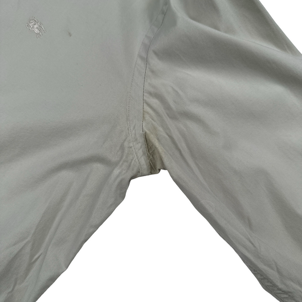 Burberry Grey Button Up Shirt - Large
