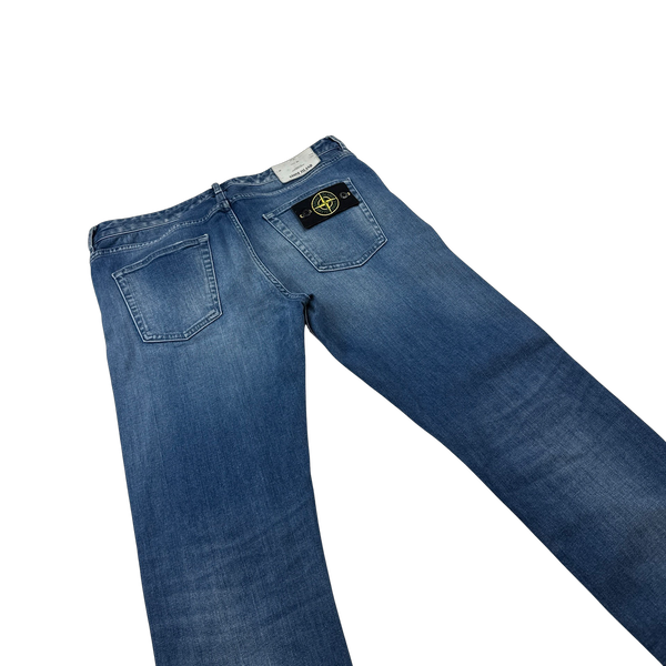 Stone Island 2017 Slim Fit Light Denim Jeans - 34"