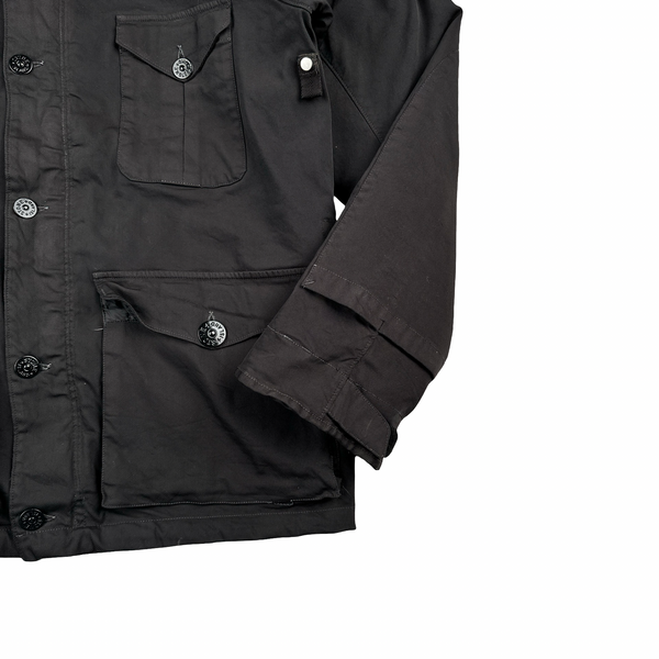 Stone Island 2006 Vintage Dutch Rope Lined Peaked Hood Multi Pocket Jacket - XL