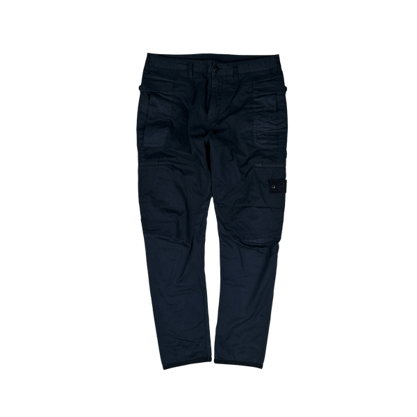 Stone Island 2017 RE T Navy Ghost Cargo Trousers - Large
