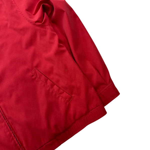Ralph Lauren Red Brushed Cotton Harrington Jacket - XL