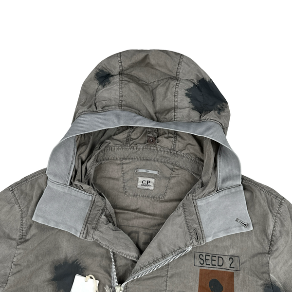 CP Company Eco Chrome-R Seed 2 Painted Goggle Jacket - Large