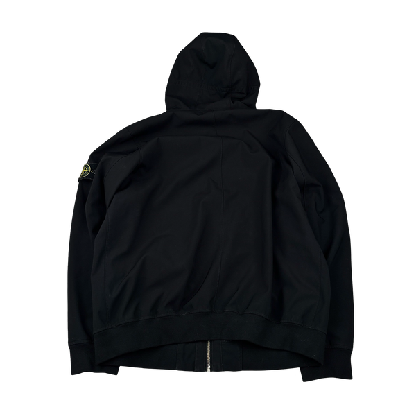 Stone Island 2019 Black Fleece Lined Soft Shell - XXL