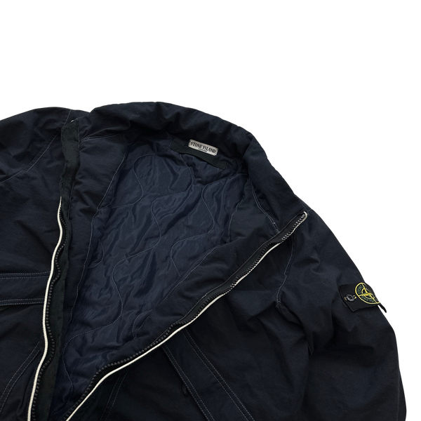 Stone Island 2011 Reps Nylon-R Zipped Bomber Jacket - XXL