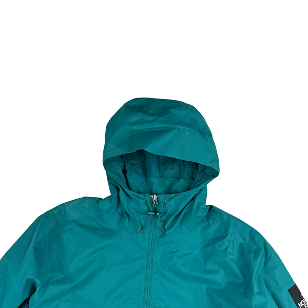 North Face Turquoise Dryvent Waterproof Jacket - Large