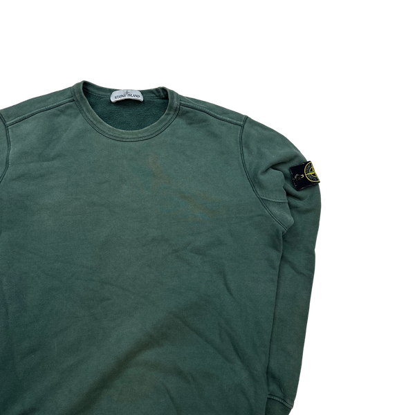 Stone Island 2019 Green Crewneck Sweatshirt - Medium