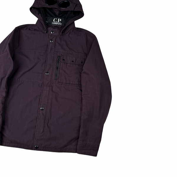 CP Company 50 Fili Purple Goggle Jacket - XL