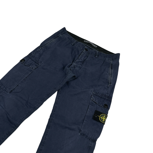 Stone Island 2017 Cotton Navy Cargos - 32"
