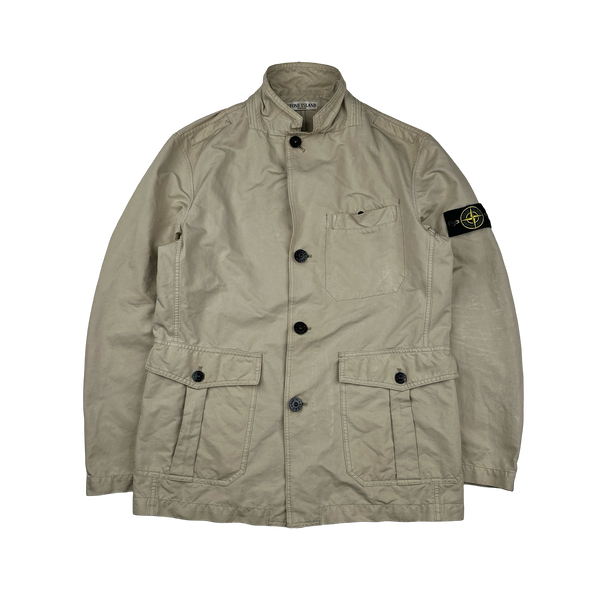 Stone Island 2010 Tan David TC Blazer Jacket - XL