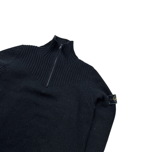 Stone Island Vintage 2000 Quarter Zipped Pullover - Medium