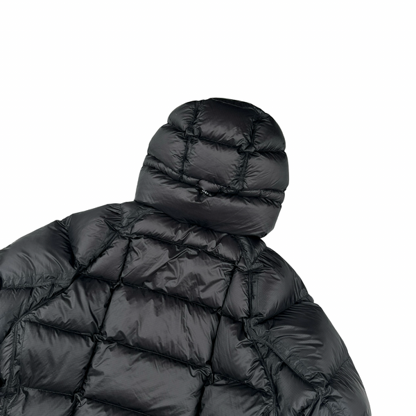 CP Company Black Down Filled DD Shell Lens Viewer Puffer Jacket - XL
