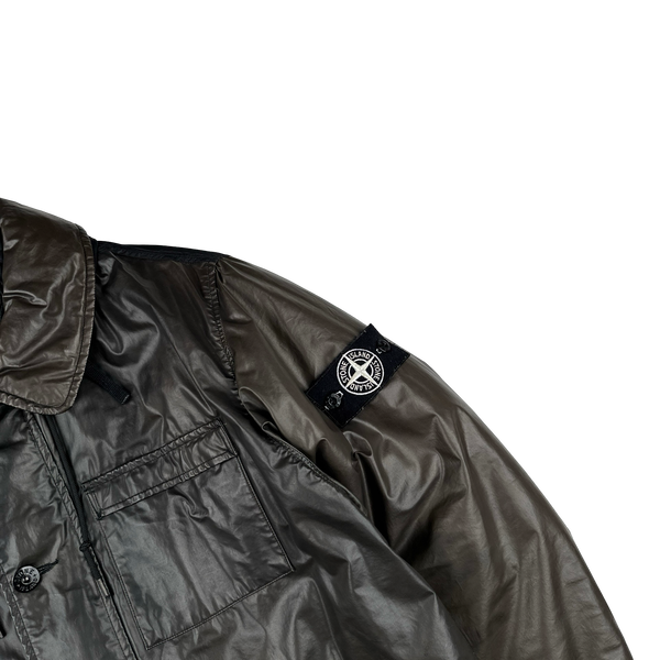 Stone Island 2011 Brown Colour Change Ice Jacket - Large