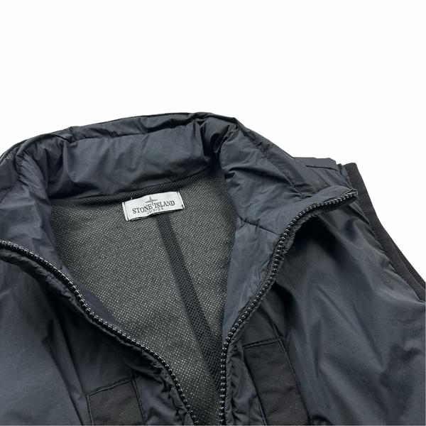 Stone Island 2022 Black Juniors Gilet Jacket - XS