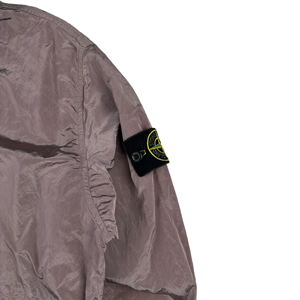 Stone Island Pink Nylon Metal Pullover Jumper - Medium