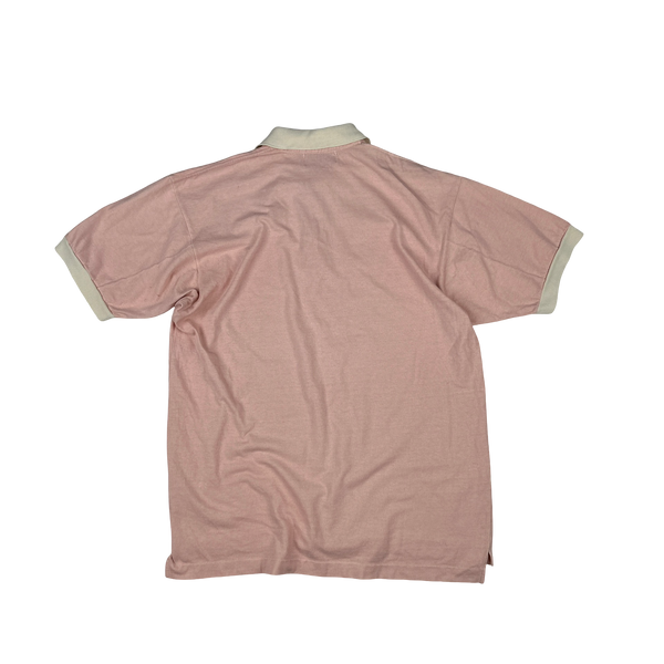 Stone Island Tennis 1980's Vintage Cotton Polo Shirt - L