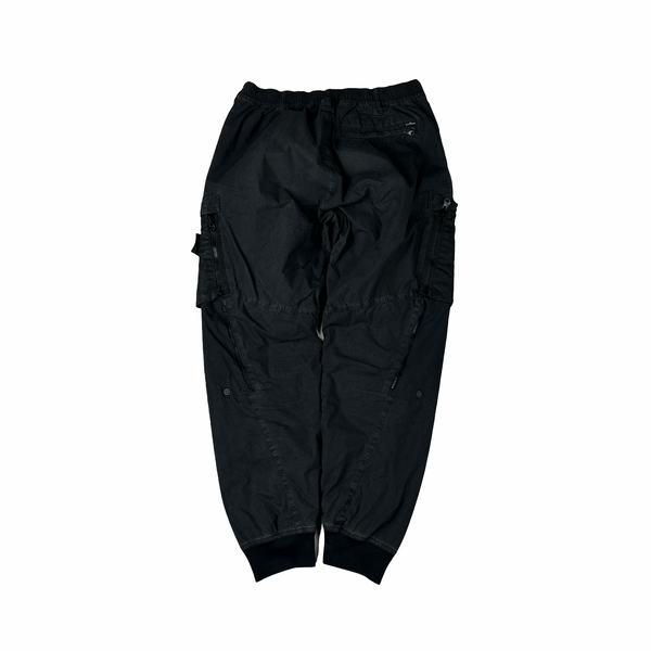 Stone Island Shadow Project 2020 Black Zipped Pocket Trousers Cargos - Small