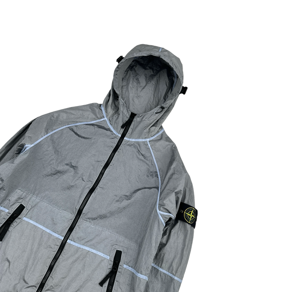 Stone Island 2024 Nylon Metal Watro-TC Regenerated Nylon Econyl Jacket - Small