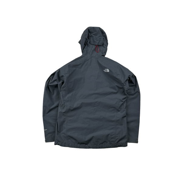 North Face Grey Hyvent Rain Jacket - Medium