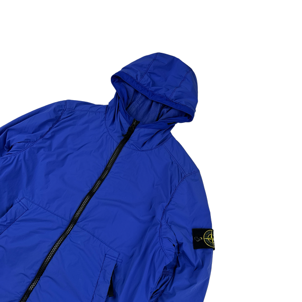 Stone Island 2019 Blue Comfort Tech Composite Jacket - Small